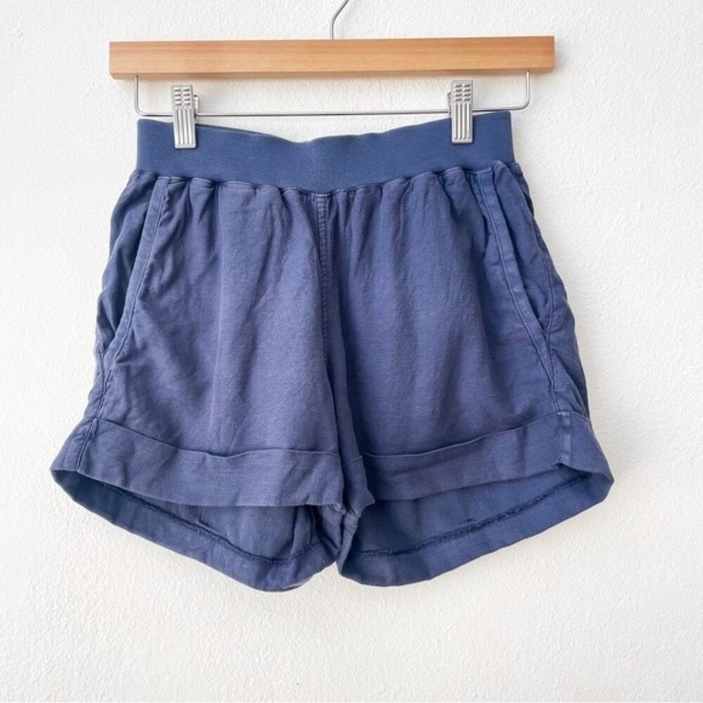 Faherty Linen Blend Blue Shorts Size XS